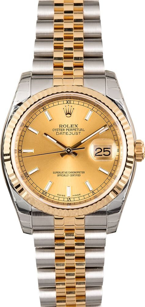 rolex datejust 2 tone 36mm|rolex datejust price guide.